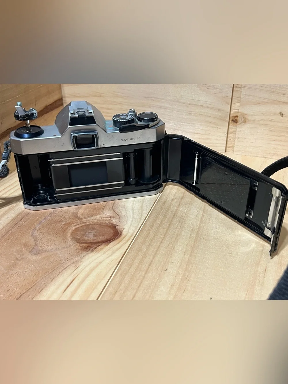 Pentax K1000 35mm SLR Film Camera with Vivitar 50mm Parts